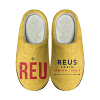 Thumbnail for Reus Airport (REU) Slippers & Flip Flops - Slippers - Cotton - Code - Different - Yellow