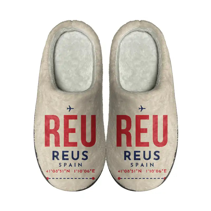 Reus Airport (REU) Slippers & Flip Flops - Slippers - Cotton - Code - Same - Beige