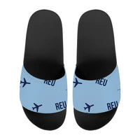 Thumbnail for Reus Airport (REU) Slippers & Flip Flops - Slippers - Sport - Pattern - Light Blue