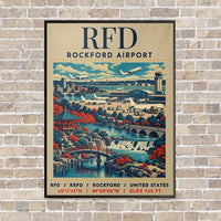 Thumbnail for RFD - Poster - Canvas Framed - Beige