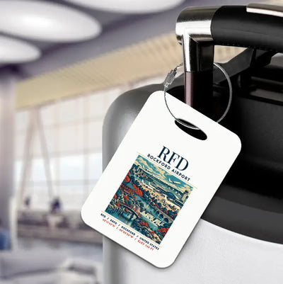 RFD - Poster - Luggage Tag - White