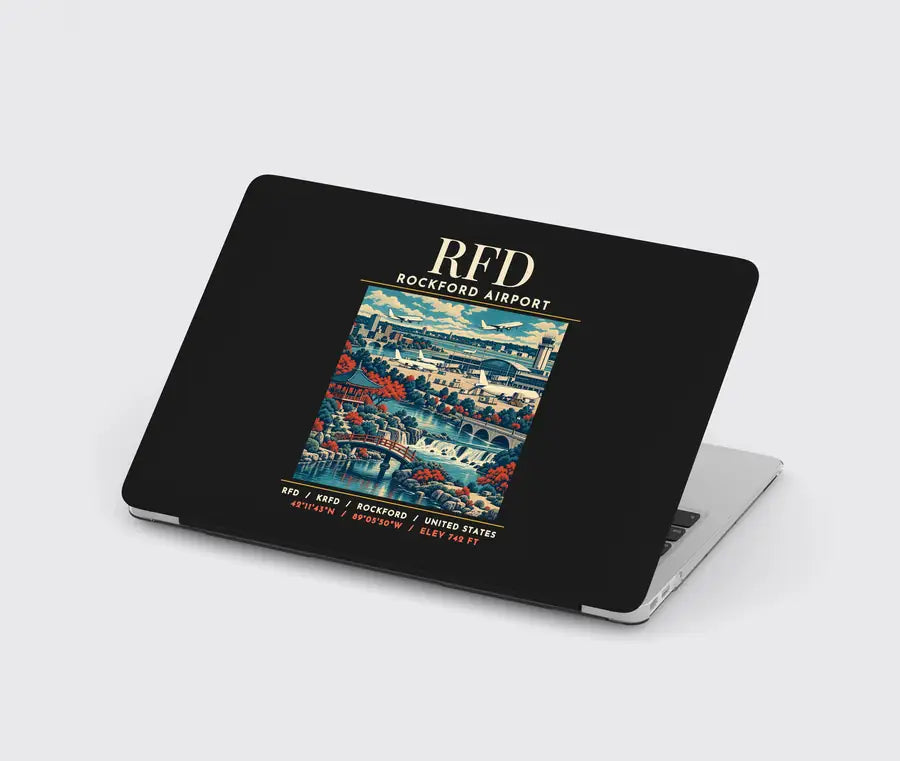 RFD - Poster - MacBook Case - Black