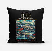 Thumbnail for RFD - Poster - Pillow - Black
