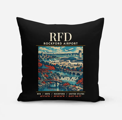 RFD - Poster - Pillow - Black