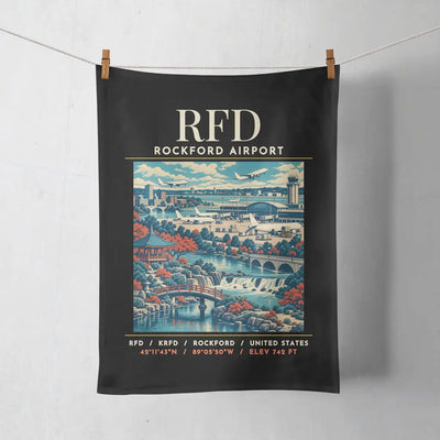 RFD - Poster - Towel - Black