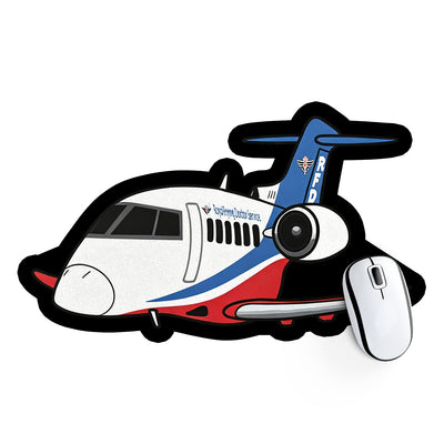 RFDS Pilatus PC-24 Design Aircraft Outline Mouse Pads
