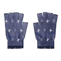 Thumbnail for Richmond International Airport (RIC) Gloves - Gloves - Cut - Pattern - Navy Blue