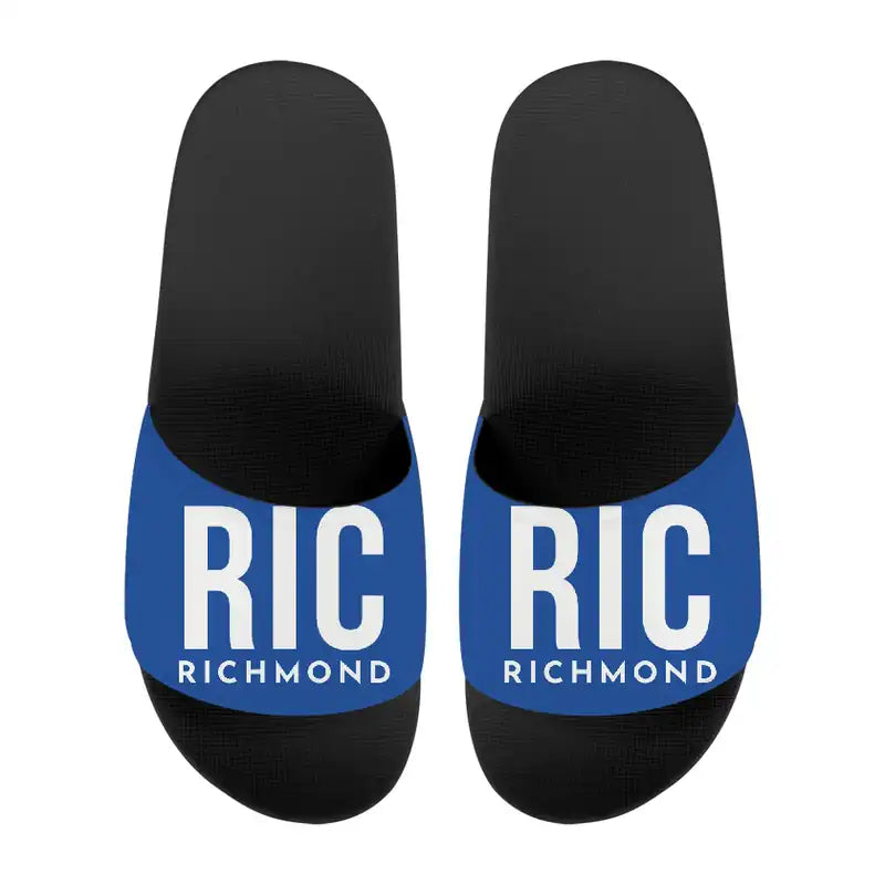 Richmond International Airport (RIC) Slippers & Flip Flops - Slippers - Sport - Code - Blue