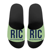 Thumbnail for Richmond International Airport (RIC) Slippers & Flip Flops - Slippers - Sport - Code - Light Green