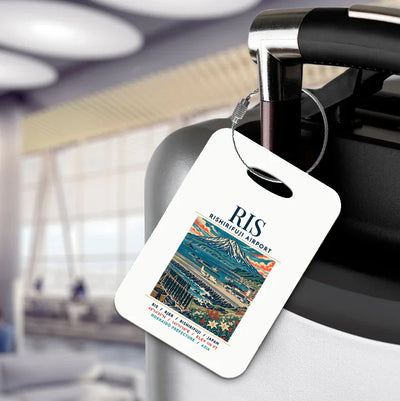 RIS - Poster - Luggage Tag - White