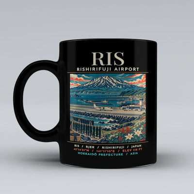 RIS - Poster - Mug - Black