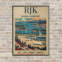 Thumbnail for RJK - Poster - Canvas Framed - Beige