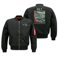 Thumbnail for RKT - Poster - Bomber Jacket - Black