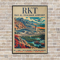 Thumbnail for RKT - Poster - Canvas Framed - Beige