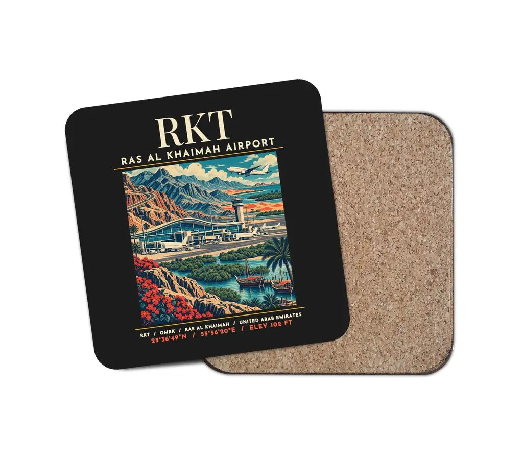 RKT - Poster - Coaster - Black