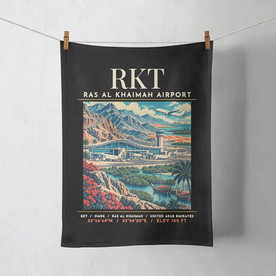 RKT - Poster - Towel - Black