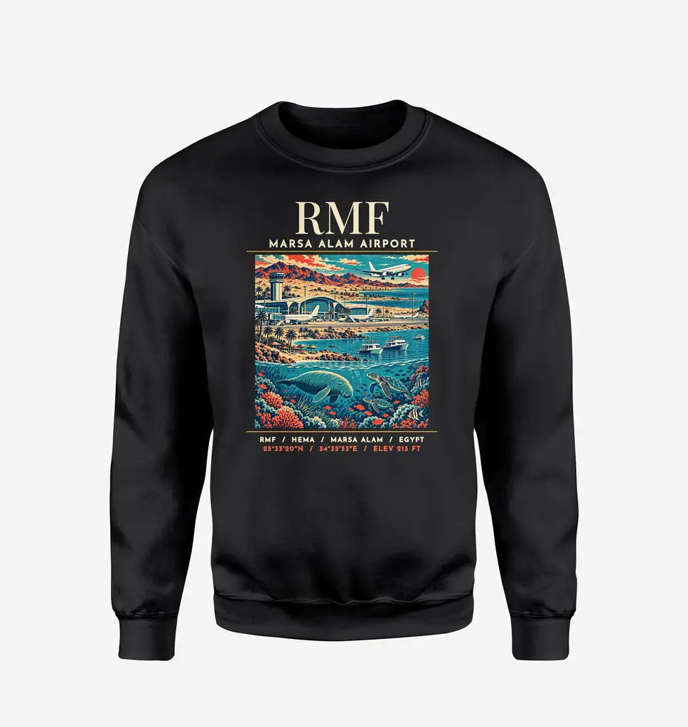 RMF - Poster - Sweatshirt - Black