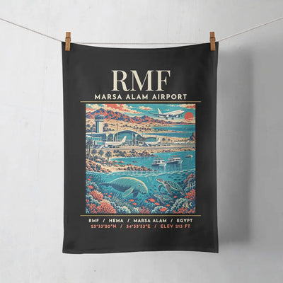 RMF - Poster - Towel - Black