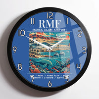Thumbnail for RMF - Poster - Wall Clock Framed - Blue