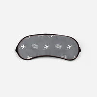 Thumbnail for Chisinau Eugen Doga International Airport (RMO) Sleep Masks - Sleep Mask - Pattern - Gray