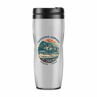 Thumbnail for Taichung International Airport (RMQ) Travel Mugs - Badge - Plastic (No Holder) - Light Gray