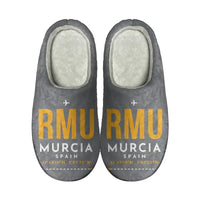 Thumbnail for Región de Murcia International Airport (RMU) Slippers & Flip Flops - Slippers - Cotton - Code - Same - Gray