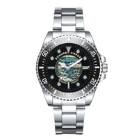 Thumbnail for Ronneby Airport (RNB) Aviator Watches - Badge - Premium Diver - Black