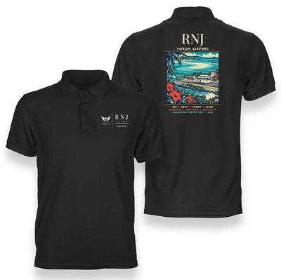 RNJ - Poster - Double-Side Polo - Black