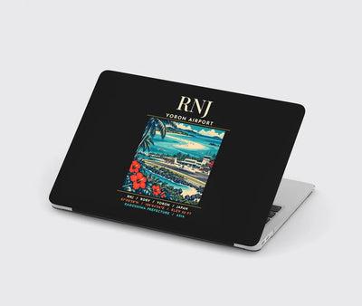 RNJ - Poster - MacBook Case - Black
