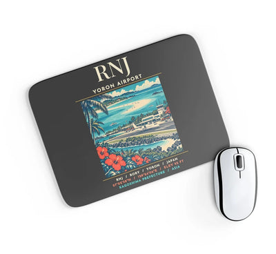 RNJ - Poster - Mouse Pad - Black