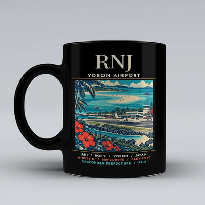 RNJ - Poster - Mug - Black