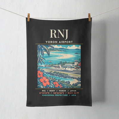 RNJ - Poster - Towel - Black