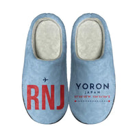 Thumbnail for Yoron Airport (RNJ) Slippers & Flip Flops - Slippers - Cotton - Code - Different - Light Blue