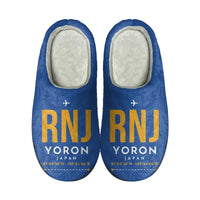 Thumbnail for Yoron Airport (RNJ) Slippers & Flip Flops - Slippers - Cotton - Code - Same - Blue