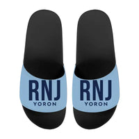 Thumbnail for Yoron Airport (RNJ) Slippers & Flip Flops - Slippers - Sport - Code - Light Blue