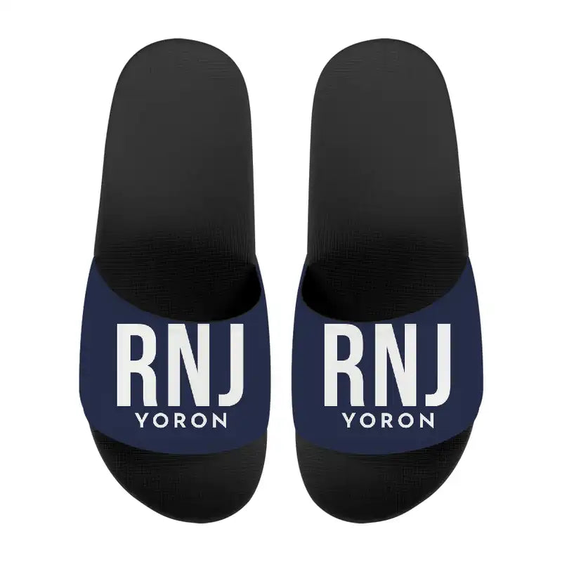 Yoron Airport (RNJ) Slippers & Flip Flops - Slippers - Sport - Code - Navy Blue