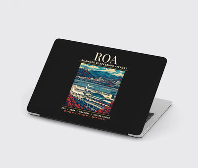 ROA - Poster - MacBook Case - Black