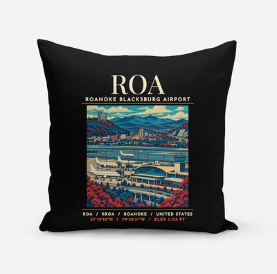 ROA - Poster - Pillow - Black
