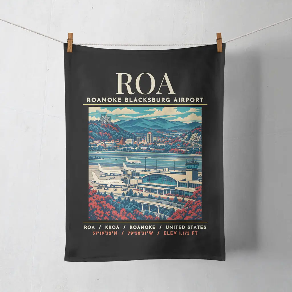 ROA - Poster - Towel - Black