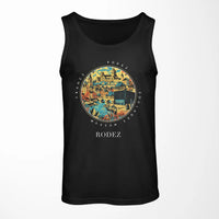 Thumbnail for RODEZ - Badge - Tank Top - Black