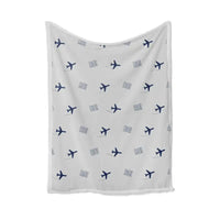 Thumbnail for Roi Et Airport (ROI) Bedding Sets & Blankets - Blanket - Pattern - Light Gray