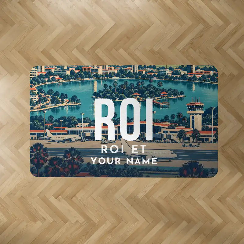 Roi Et Airport (ROI) Carpets - Carpet Rectangle - Scene + Name