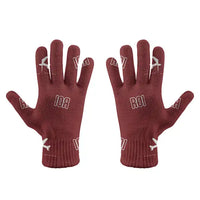 Thumbnail for Roi Et Airport (ROI) Gloves - Gloves - Full - Pattern - Dark Red
