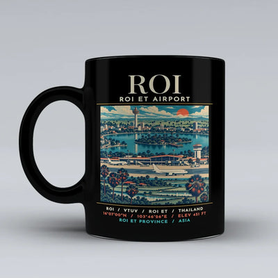 ROI - Poster - Mug - Black