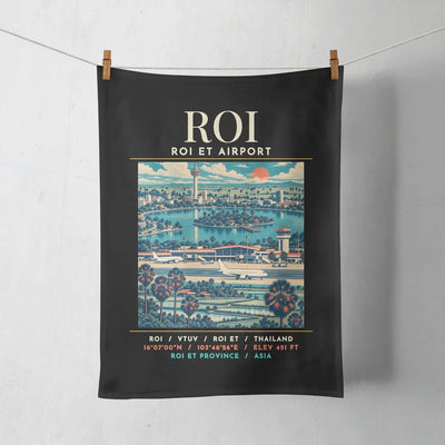 ROI - Poster - Towel - Black