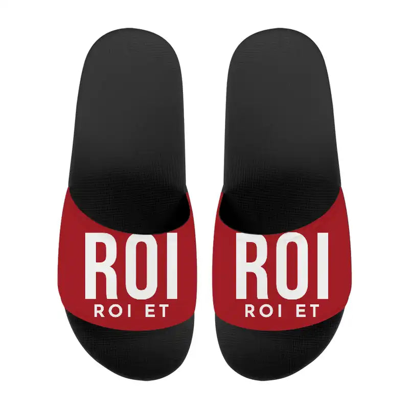 Roi Et Airport (ROI) Slippers & Flip Flops - Slippers - Sport - Code - Red