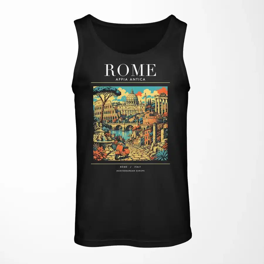 ROME - Poster - Tank Top - Black