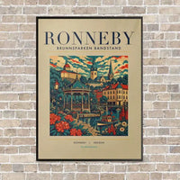 Thumbnail for RONNEBY - Poster - Canvas Framed - Beige