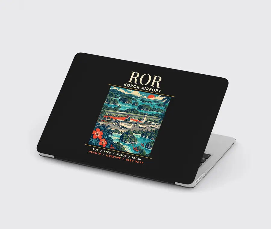 ROR - Poster - MacBook Case - Black