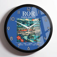 Thumbnail for ROR - Poster - Wall Clock Framed - Blue